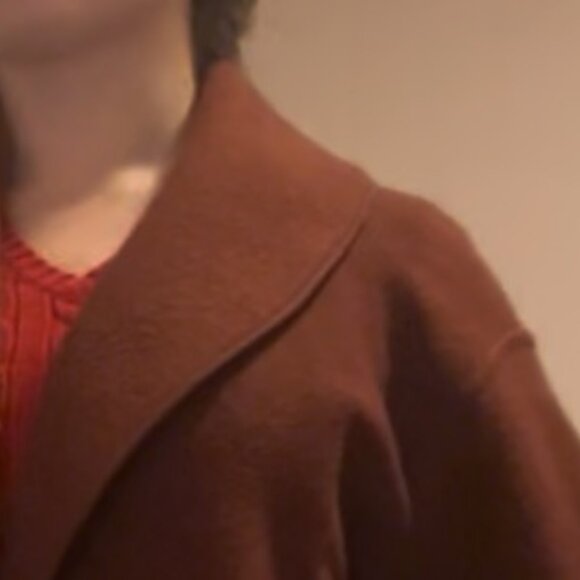 Wilfred 100% Merino Wool dark red coat - Picture 9 of 9